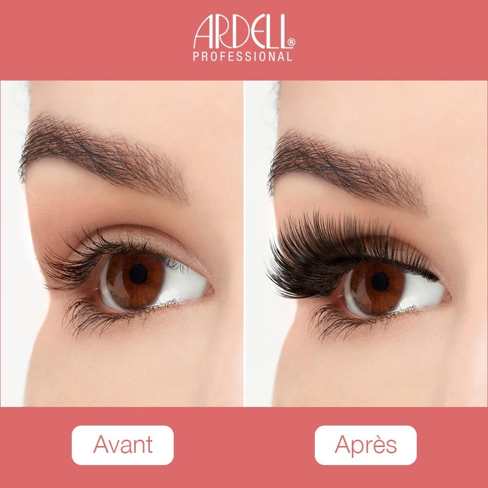 Ardell Faux-cils magnétiques simple frange Faux Mink 3D n°854