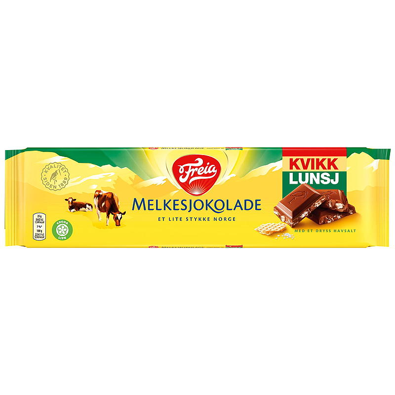 Freia Mjölkchoklad Snabblunch 200 g Freia