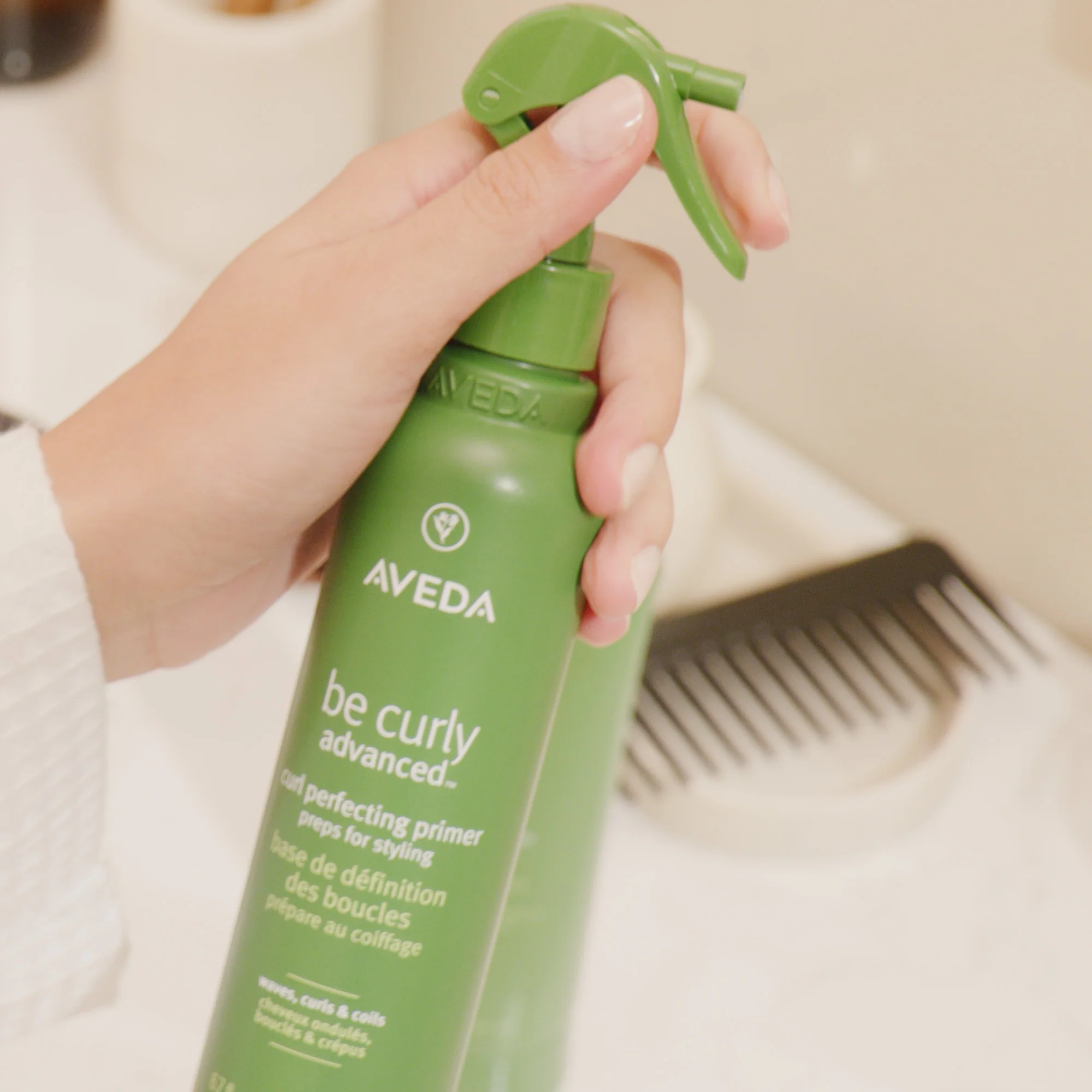 Be Curly Advanced Curl Perfecting Primer - Spray Capelli Styling & Finish, Spray Capelli