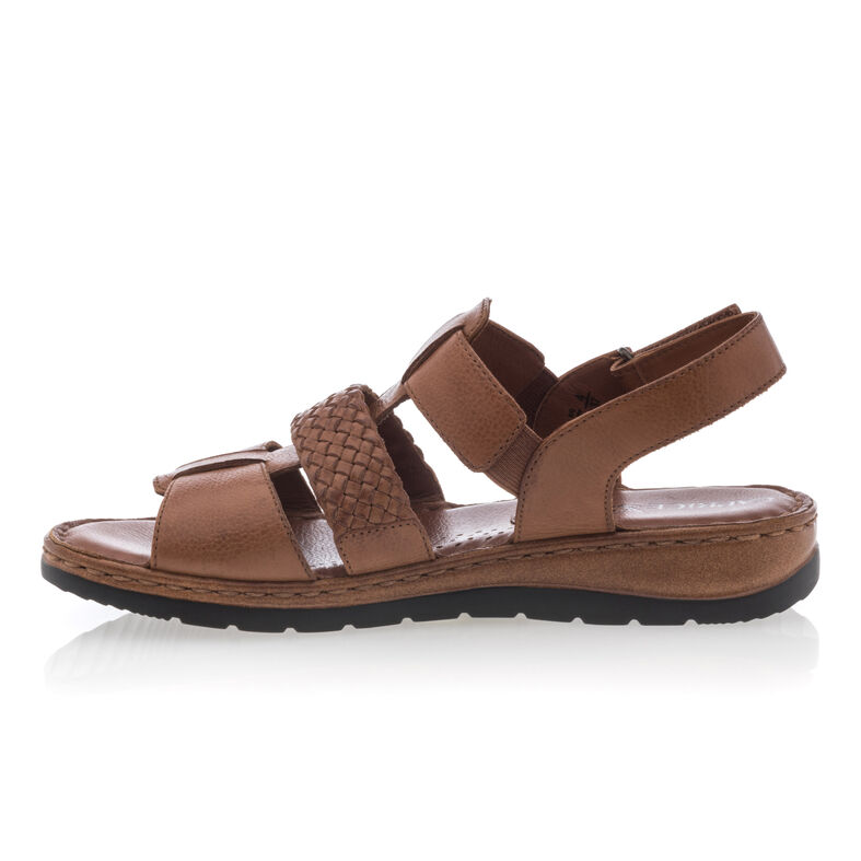 Bruine damessandalen / open teenschoenen