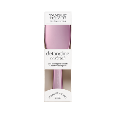 Tangle Teezer Detangling -hiusharja, kromi, malva, ainutlaatuinen teknologia, 1 kpl, 1 kpl