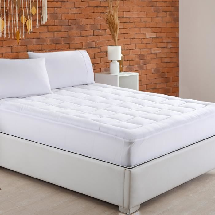 Coprimaterasso - Sampur - Duo 140x190 - Spessore 8 cm - Schiuma a memoria di forma - Antibatterico