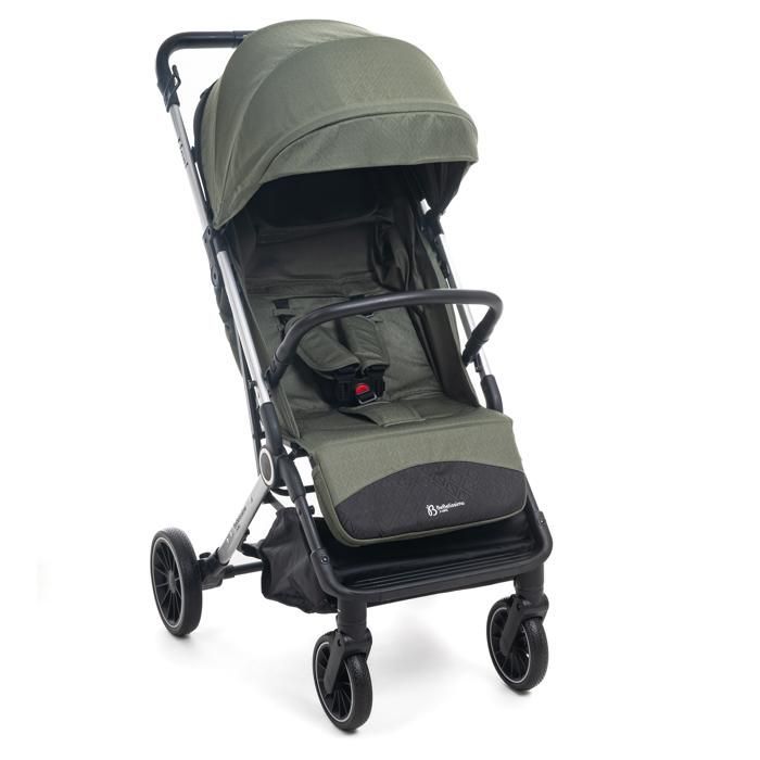 Bebelissimo - Ultra Compact Baby Stroller - Lightweight - One-Hand Fold - Suitcase Handlebar - Lioni - Green