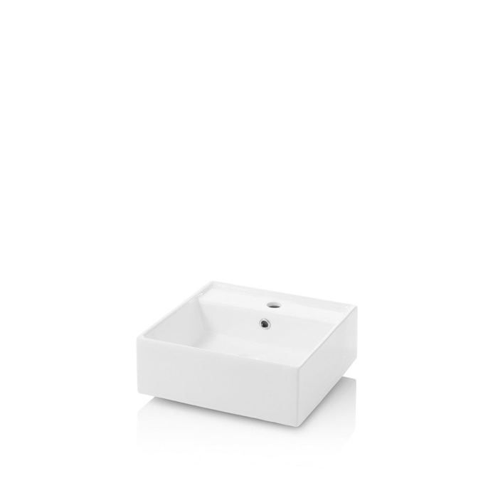 Juego de baño ASTRA de 8 piezas con doble lavabo, blanco.