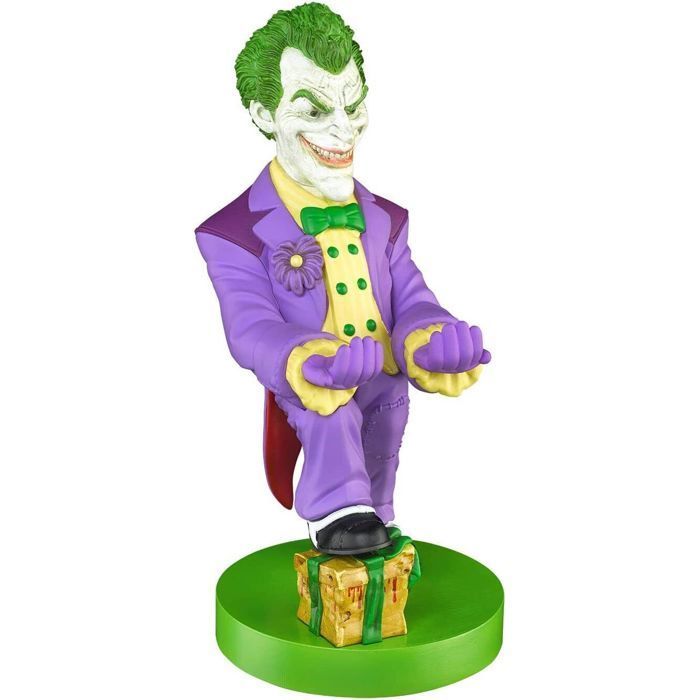 Accessory - Exquisite Gaming - Joker Figurine - Charger for PS4/Xbox Controllers - 2m Micro-USB Cable - Black