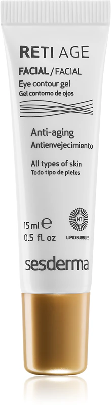 Sesderma Reti Creme suavizante para a área dos olhos, combatendo inchaço e olheiras.