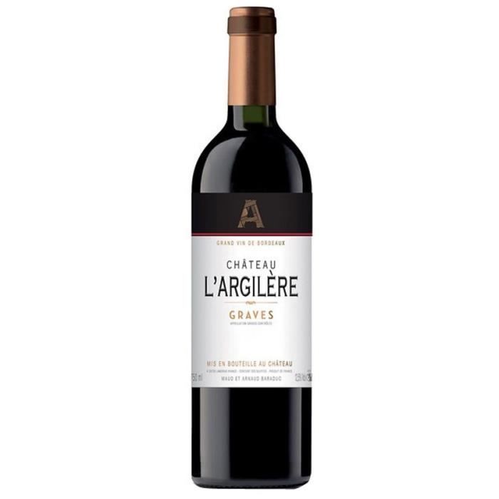 Château L'Argilère 2019 Graves - Vin rouge de Bordeaux