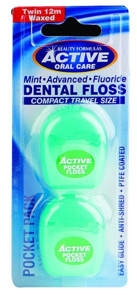 Cestovná dentálna niť Active Dental Floss Dentálna niť a hodváb