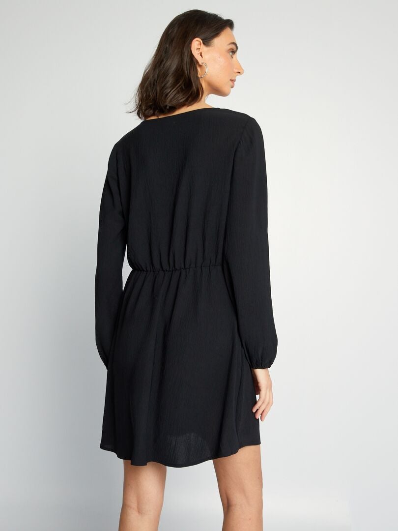 Vestido envelope - preto