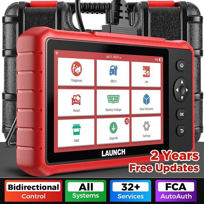 LAUNCH X431 CRP919X Lite - Herramienta de diagnóstico automotriz OBD2, 32 funciones de servicio, 2 años de actualizaciones