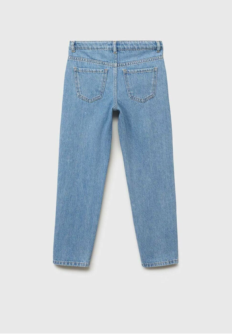 Mango Kids BRIGHT - Rovné džínsy - modré