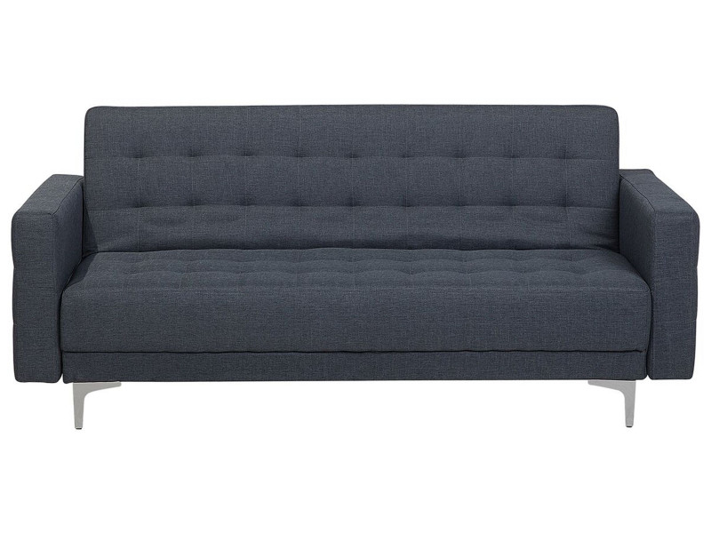 Sofa z funkcją spania kanapa ciemnoszary