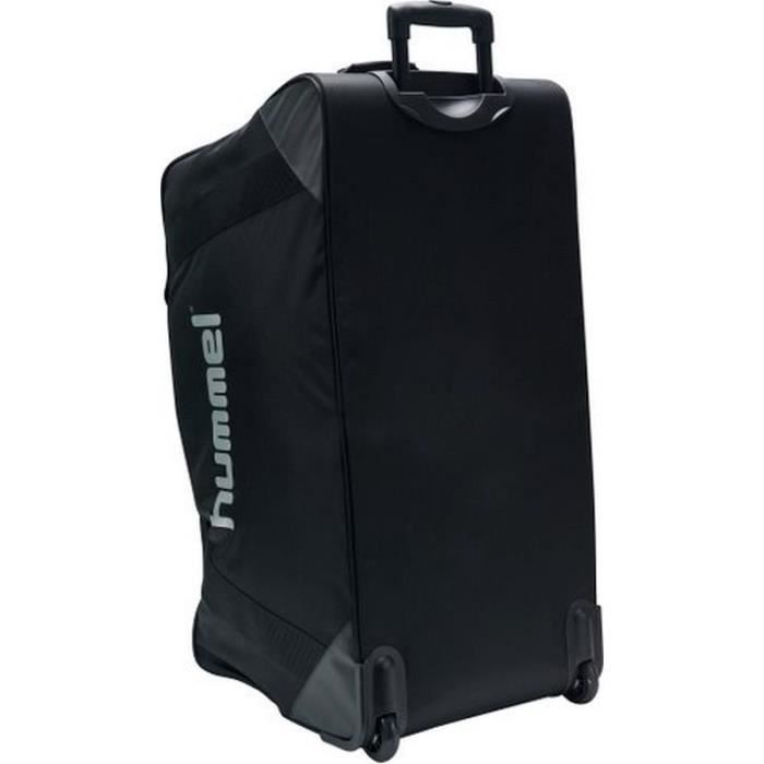 Wheeled sports bag - HUMMEL - TEAM TROLLEY - Black - Multisport - Large capacity