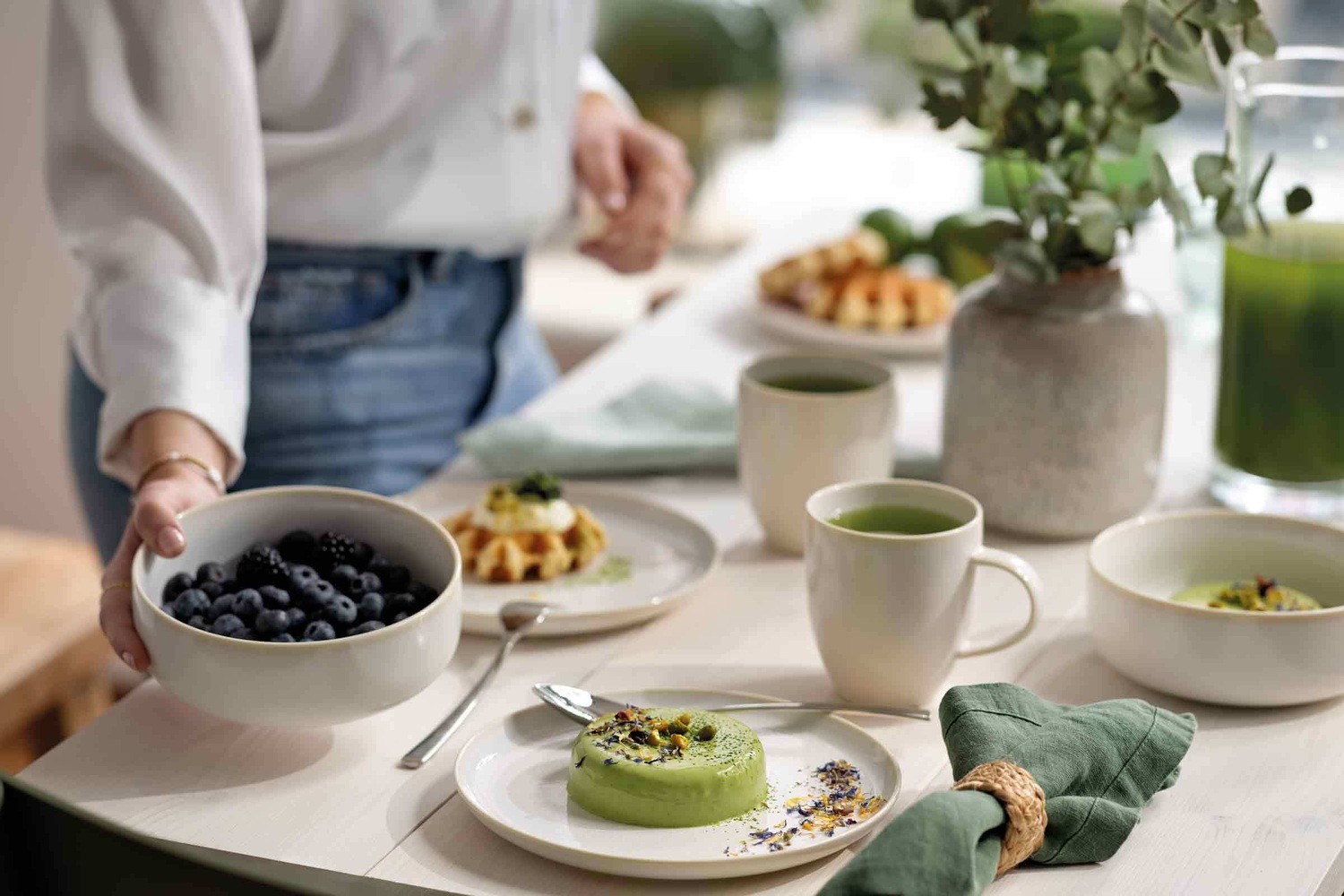 Villeroy & Boch set posuđa za večeru, set za doručak, 6 dijelova, izrađen od pamuka – 1 komad