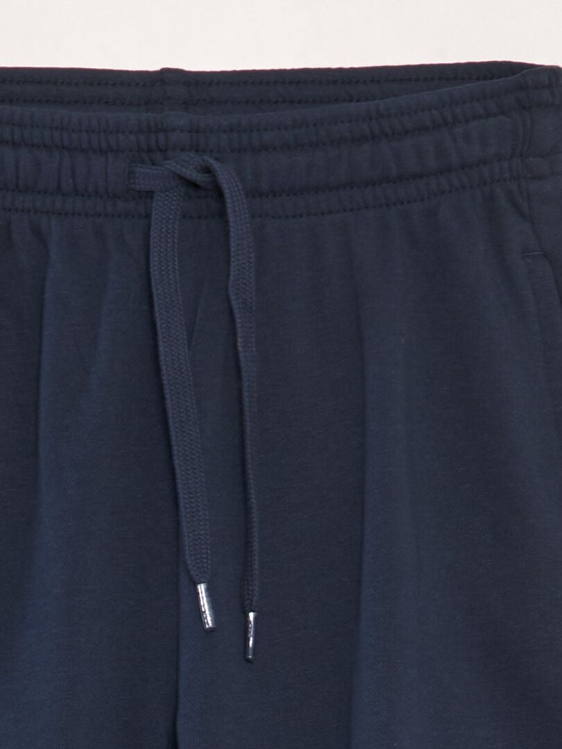 Bermudas de felpa francesa - azul