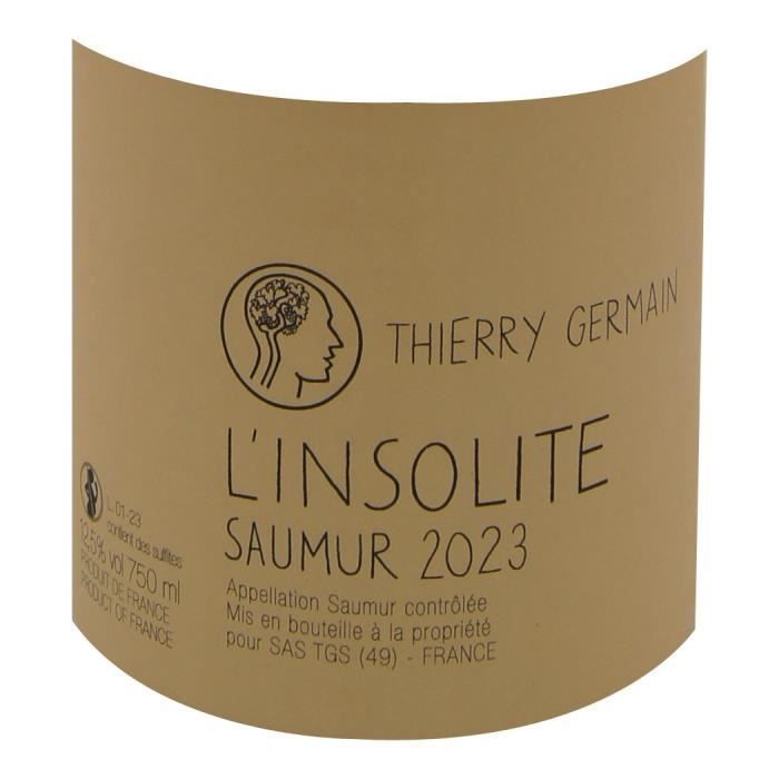Domaine des Roches Neuves Cuvée L'Insolite Saumur - Vino blanco del Loira - Ecológico 2023