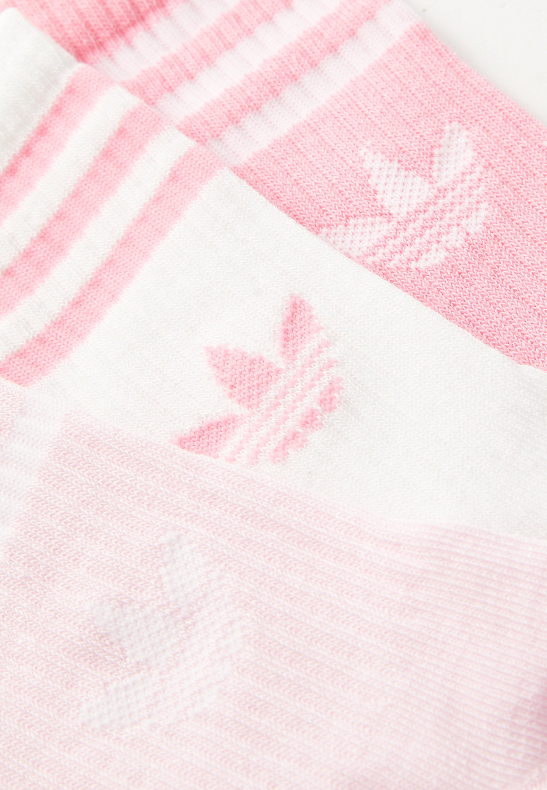 adidas Originals CREW UNISSEX 6 PACK - Meias - branco/rosa claro/rosa transparente