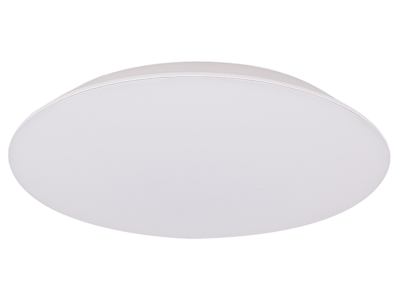 Plafon Mega LED metalowy biały