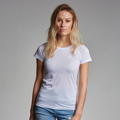 Zoey Awdis effen T-shirt met korte mouwen