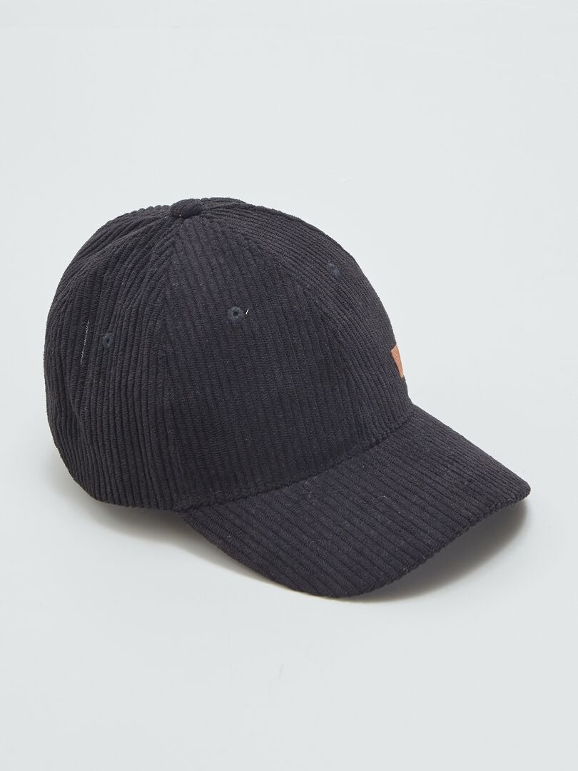Sombrero de terciopelo - NEGRO