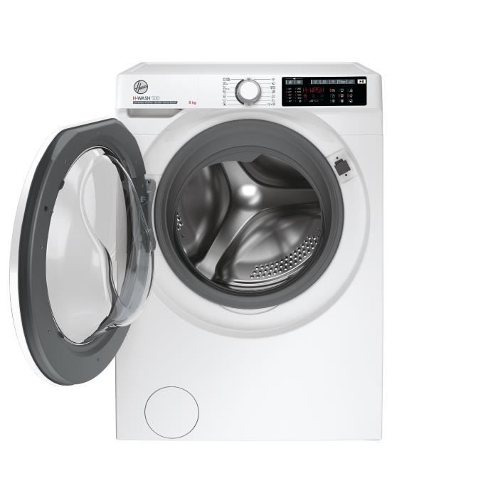 HOOVER H-WASH 500 HW 28AM/1-S Front-Loading Washing Machine - 8 kg - Induction - 1200 rpm - Energy Class A - Connected - Steam - White