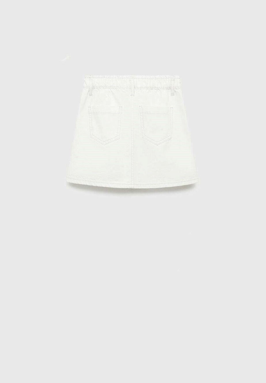Jupe crayon Mango Kids - blanche