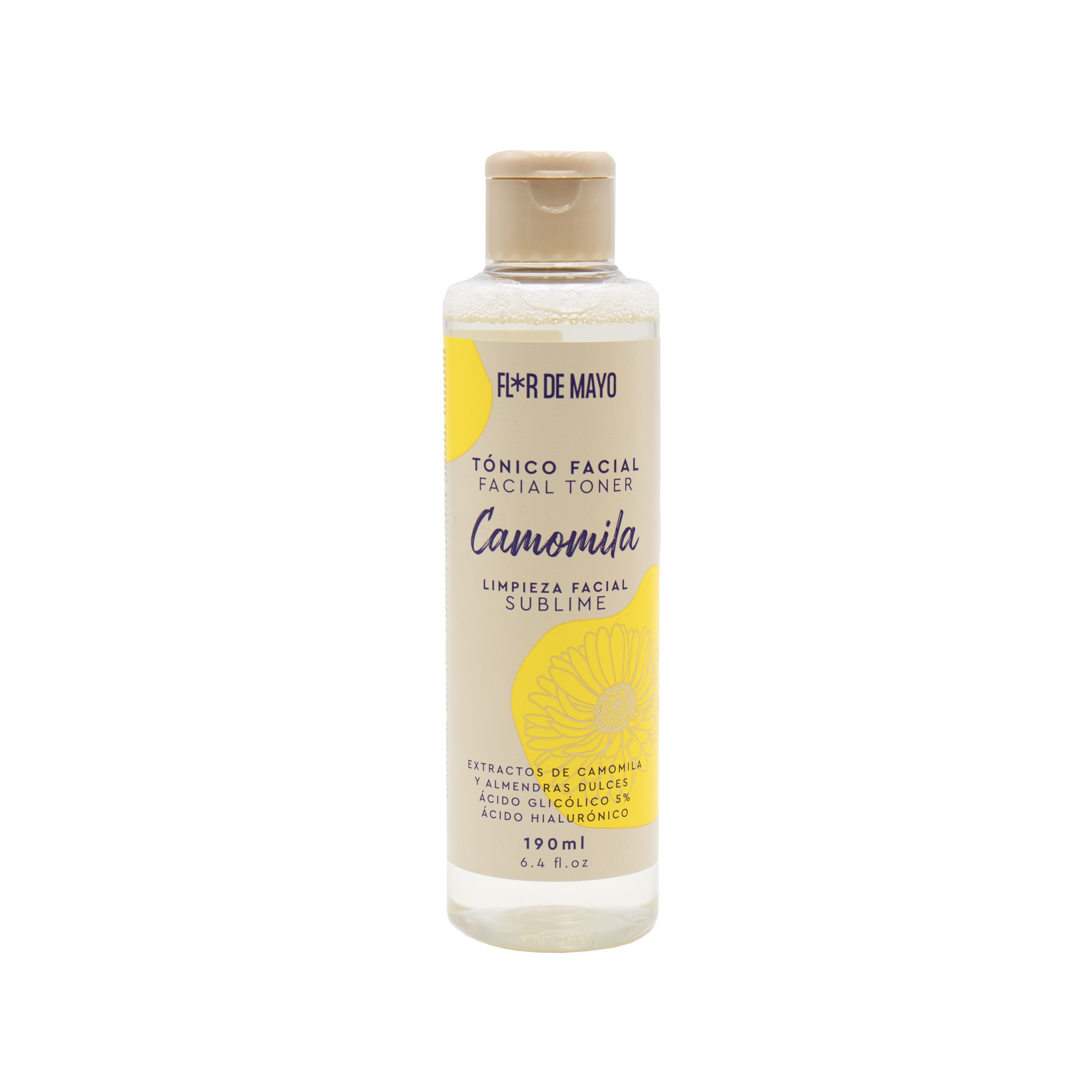 Sublime Chamomile Facial Toner Pene in geli za čiščenje obraza
