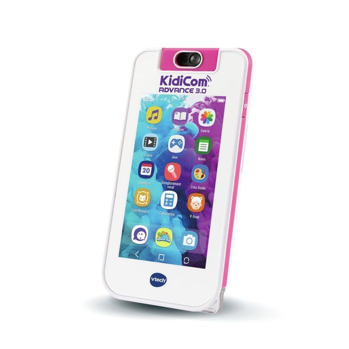 VTECH - KidiCom Advance 3.0 - White - High-Tech Features - Rechargeable Battery - Ages 6-12
