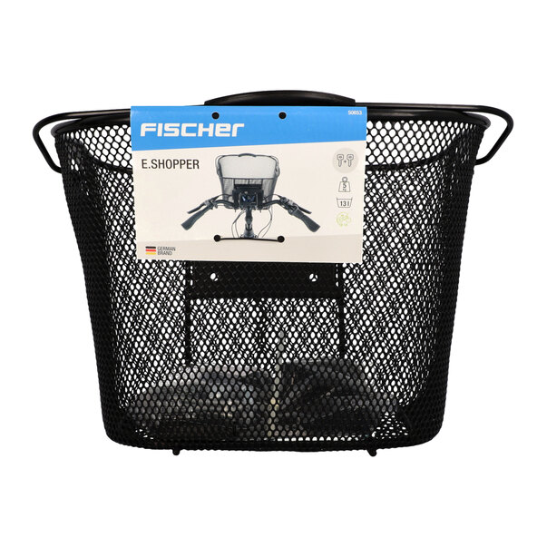 E-bike handlebar basket PLUS, fine mesh