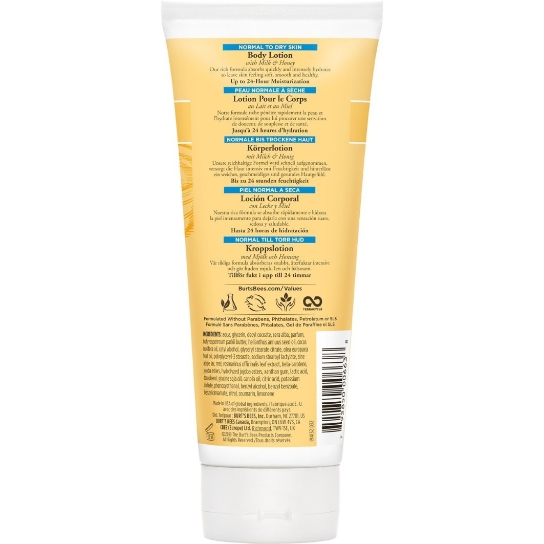 Burt's Bees losion za tijelo s prirodnim hranjivim mlijekom i medom - 175 ml
