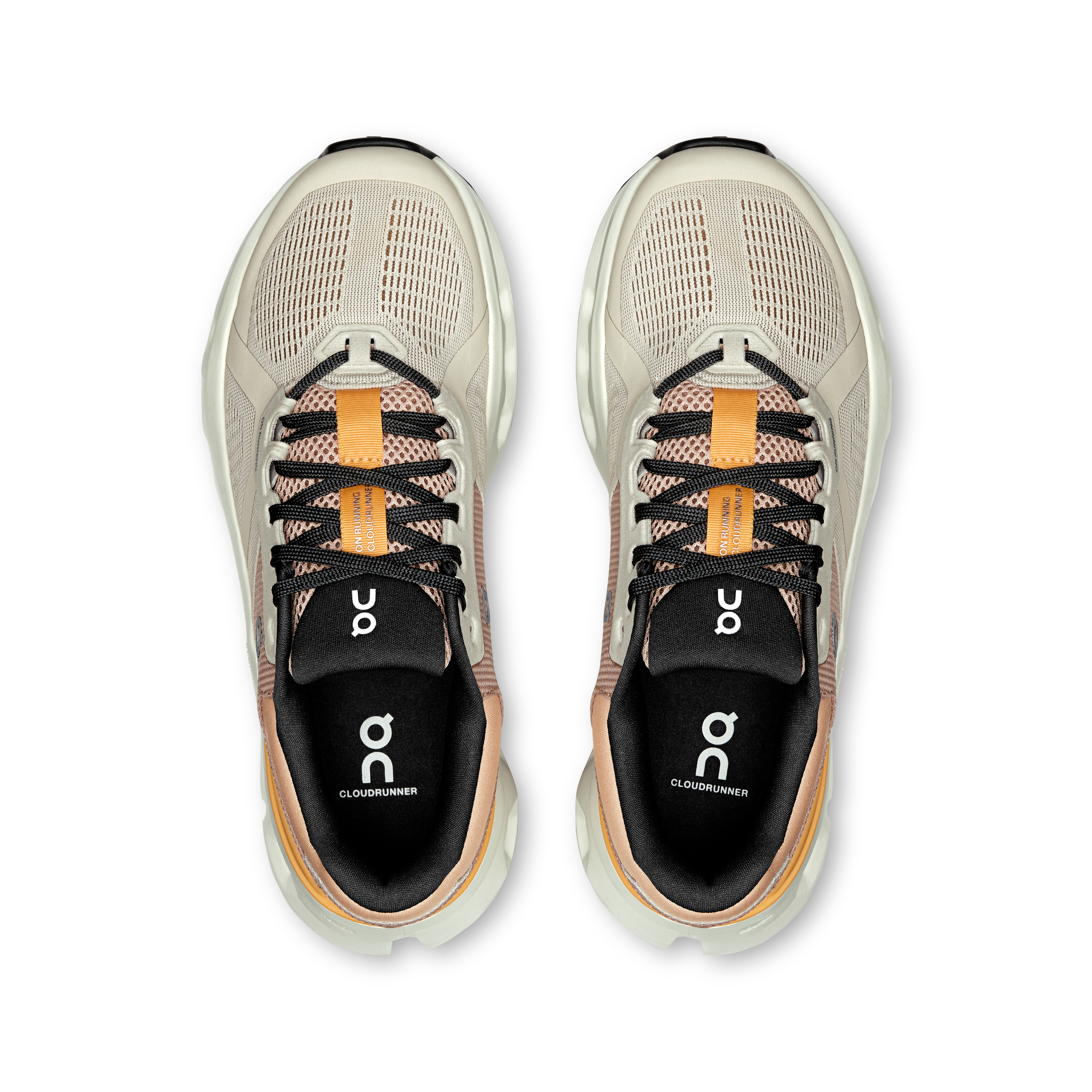 On Scarpe da donna Cloudrunner 2 Wide Pearl | Mandarino
