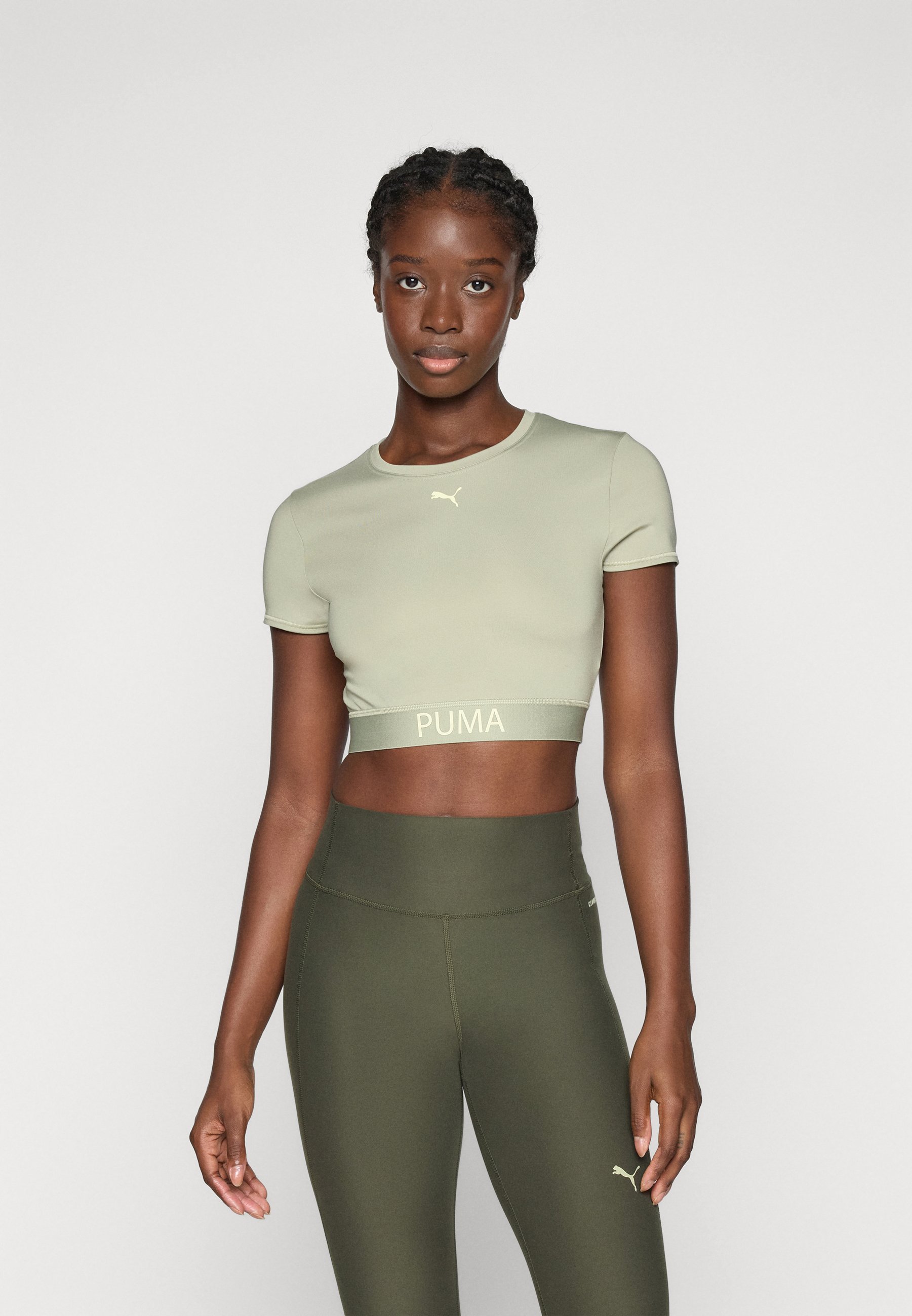 T-shirt court Puma STRONG - T-shirt de sport - style militaire luxueux