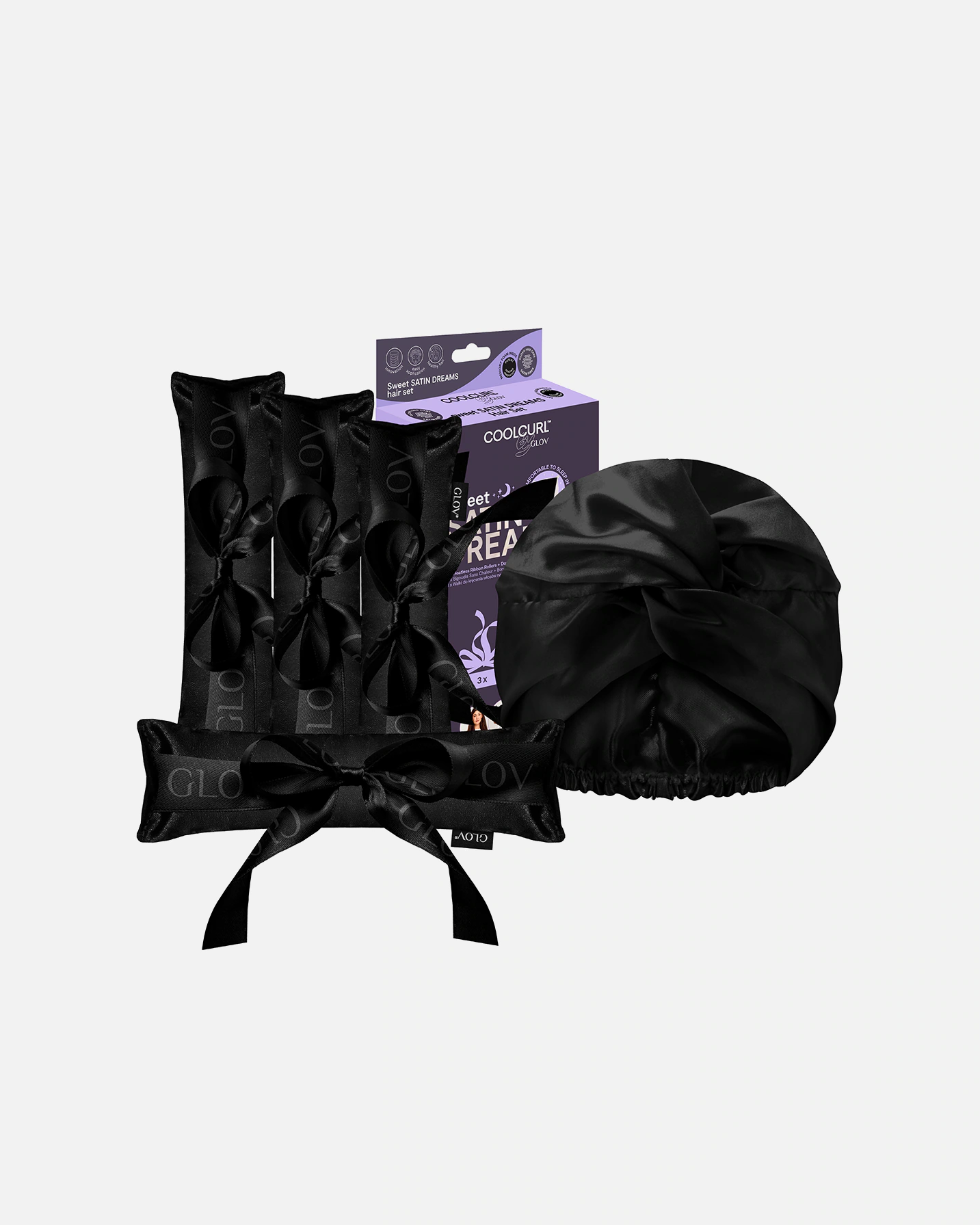GLOV Sweet Satin Dreams Hair Set