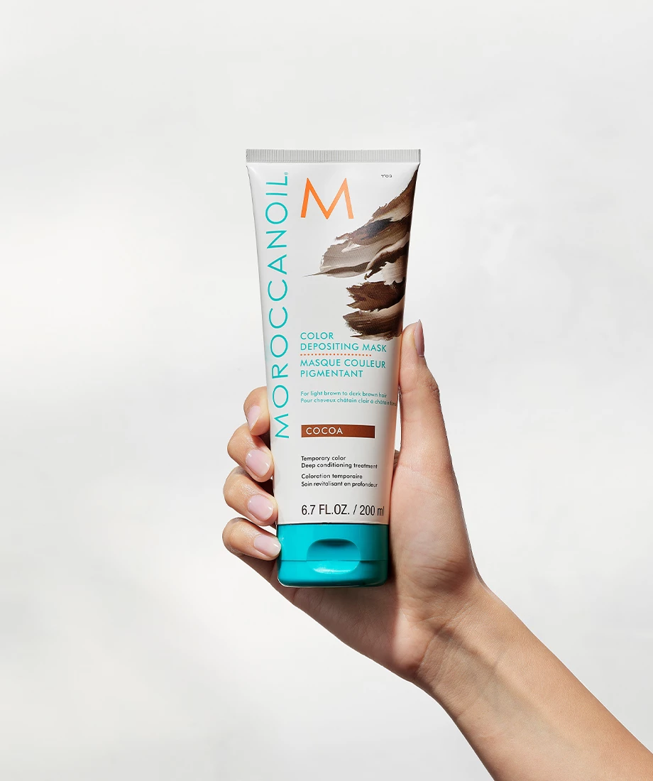 Kakaó színű lerakódást gátló maszk 200 ml - Moroccanoil