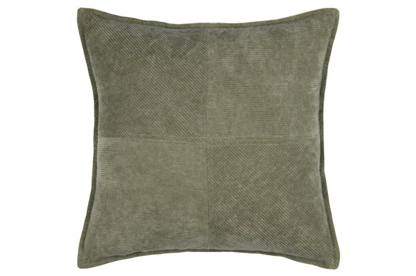 Poduszka Dekoracyjna DANDY 45x45 cm Khaki Sztruks do Salonu