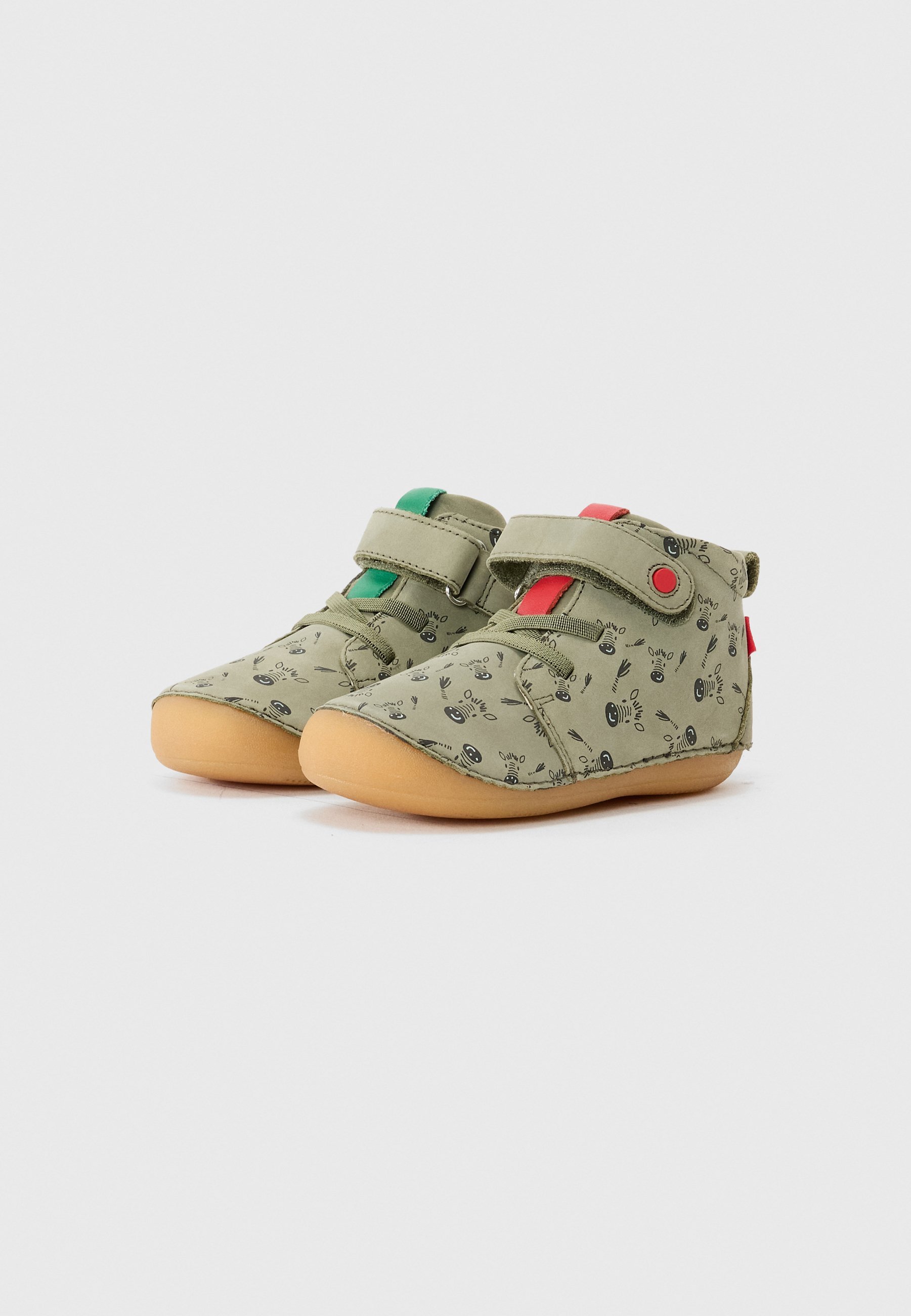 Tênis Kickers SONIZIKRO - Cano alto - cáqui