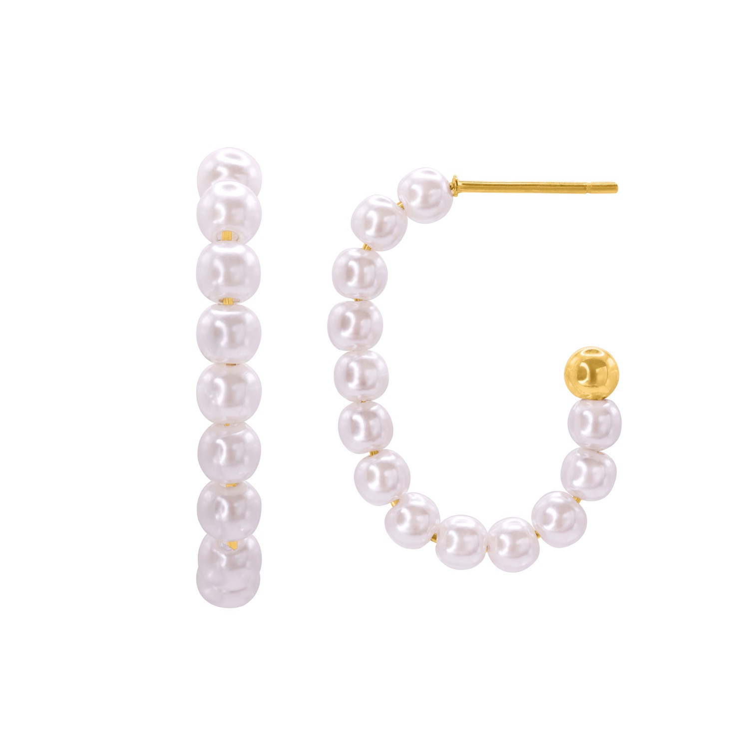 Heideman Boucles d'oreille Fausta couleur or
