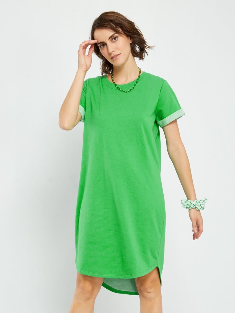 'JDY' Sweatshirtjurk - GROEN