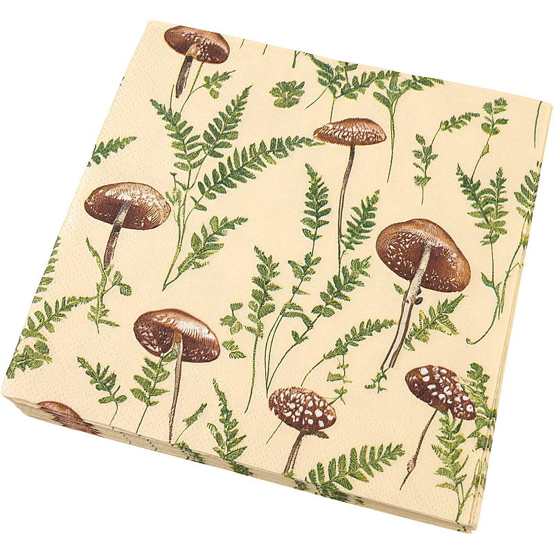 Tovaglioli Vie Eco, confezione da 20 pezzi, 33x33 cm