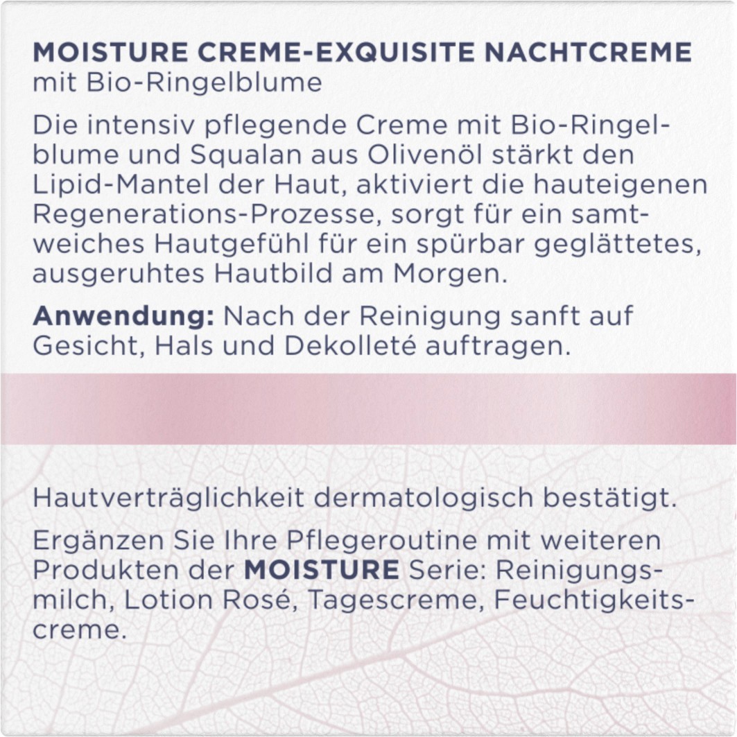 Crema idratante notte all'eliotropio - 50 ml