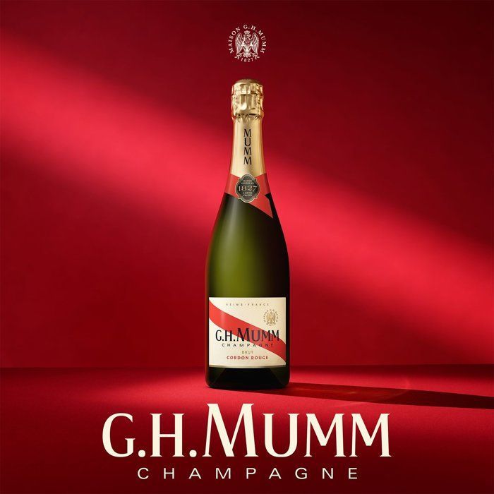 Mumm Cordon Rouge Craft Champagne Cadeauset + 2 champagneglazen
