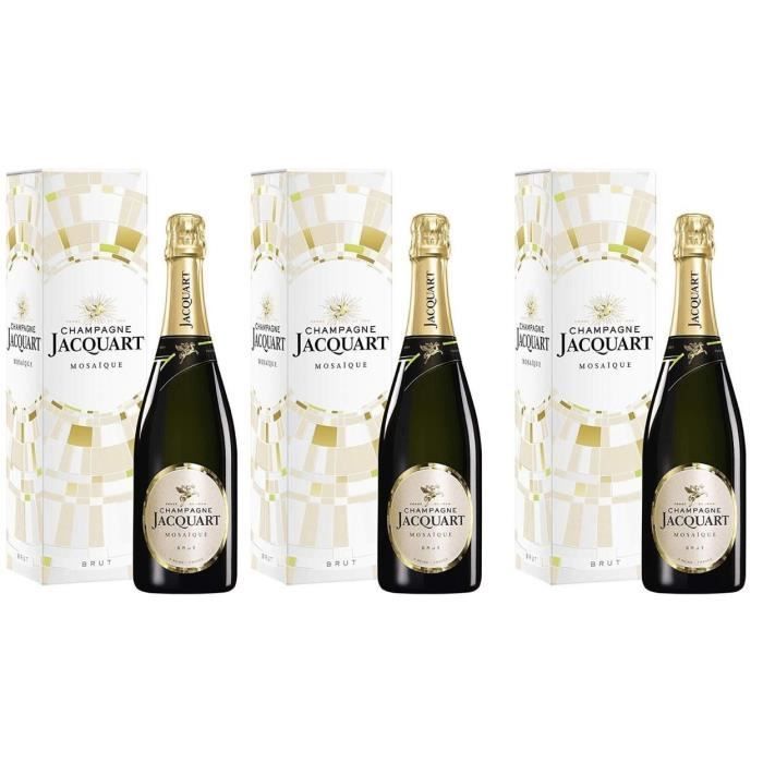 Jacquart Mosaïque Brut Champagner – 75 cl x3