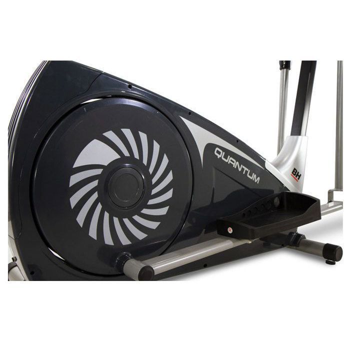 BH i.Quantum Ellipsentrainer – 20 kg Schwungrad – 46 cm Schrittlänge – i.Concept-Technologie – Schwarz