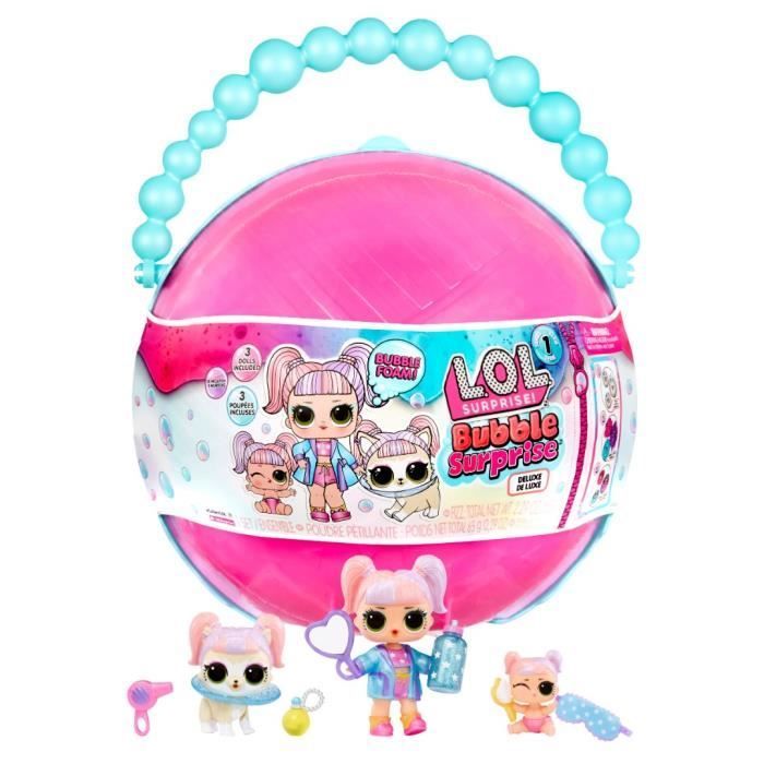 LOL Surprise Bubble Surprise Deluxe - Large size - 3 figures + accessories