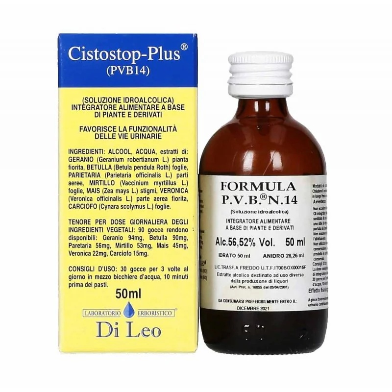 LEO'S KRUIDENLABORATORIUM Cistostop-Plus mengsel Pvb 14
