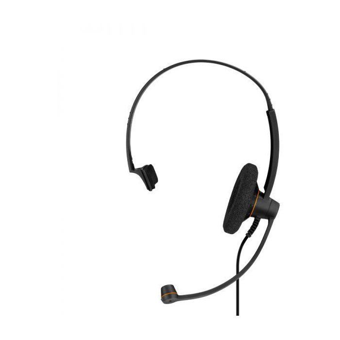 Micro-casque EPOS SENNHEISER IMPACT SC 30 USB ML - Sur-oreille - Filaire - Noir avec des reflets orange