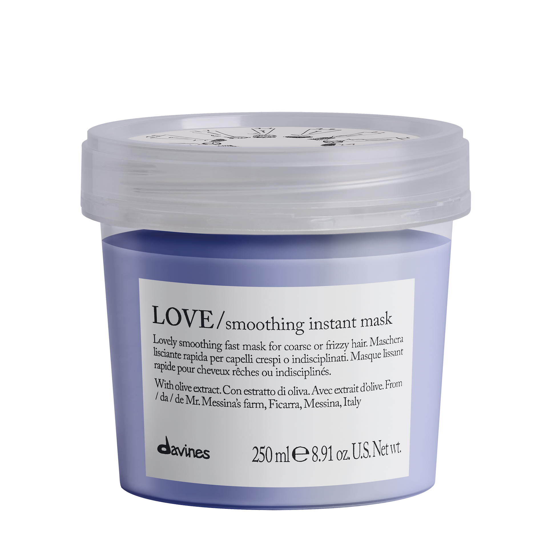 Mască instant Love Smoothing 250 ml - Davines