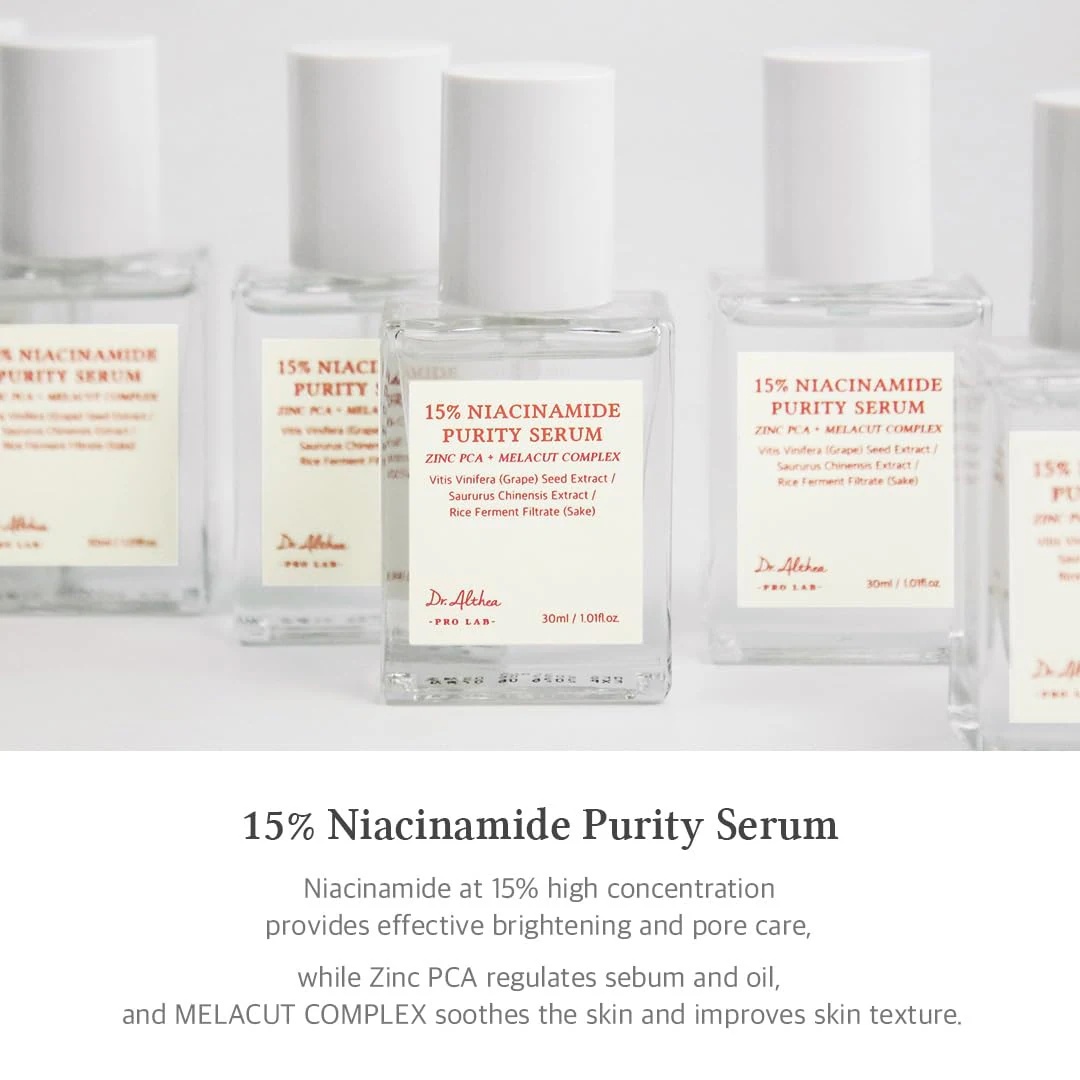Serum s 15% čistoće niacinamida