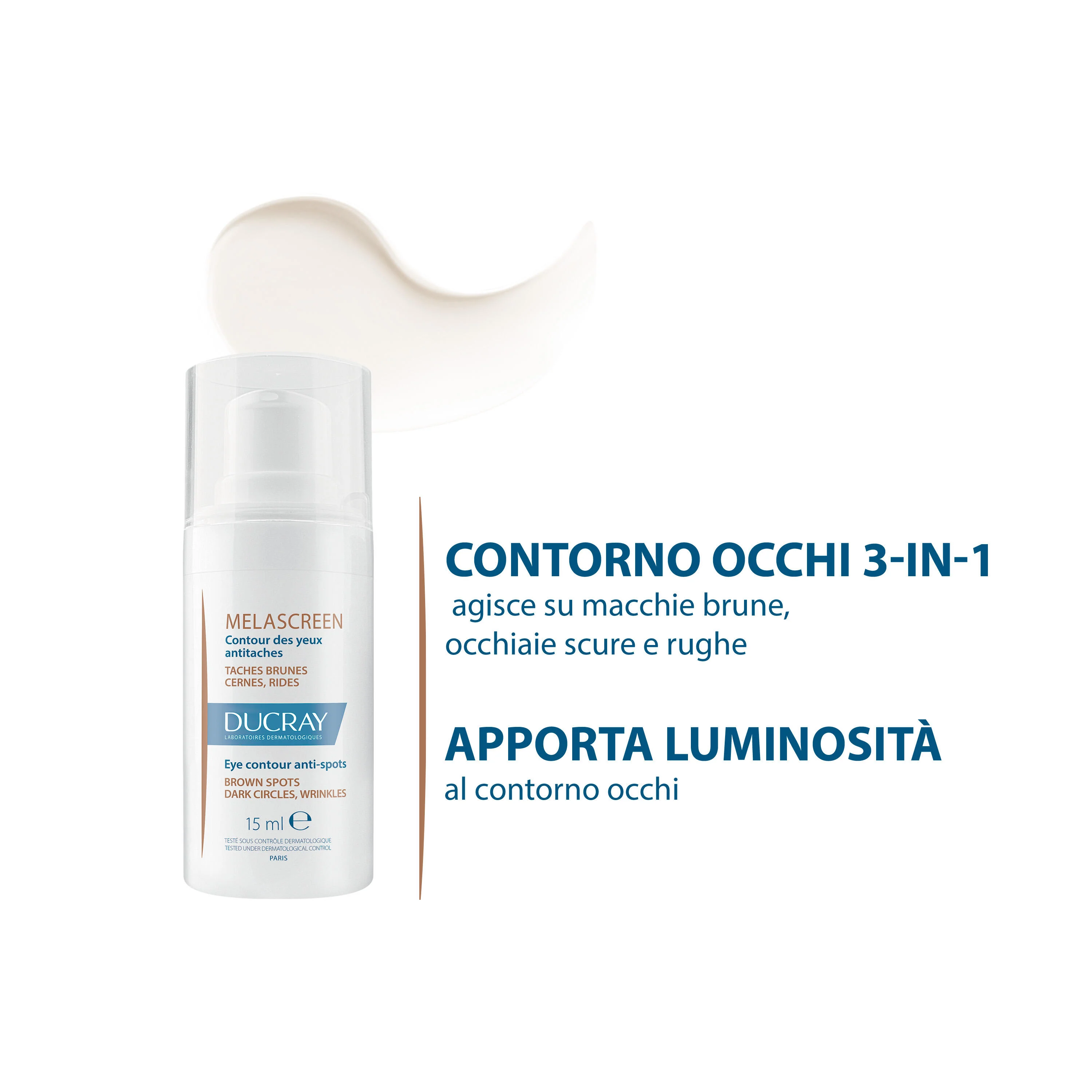Melascreen Contorno occhi anti-macchie - Contorno occhi antirughe