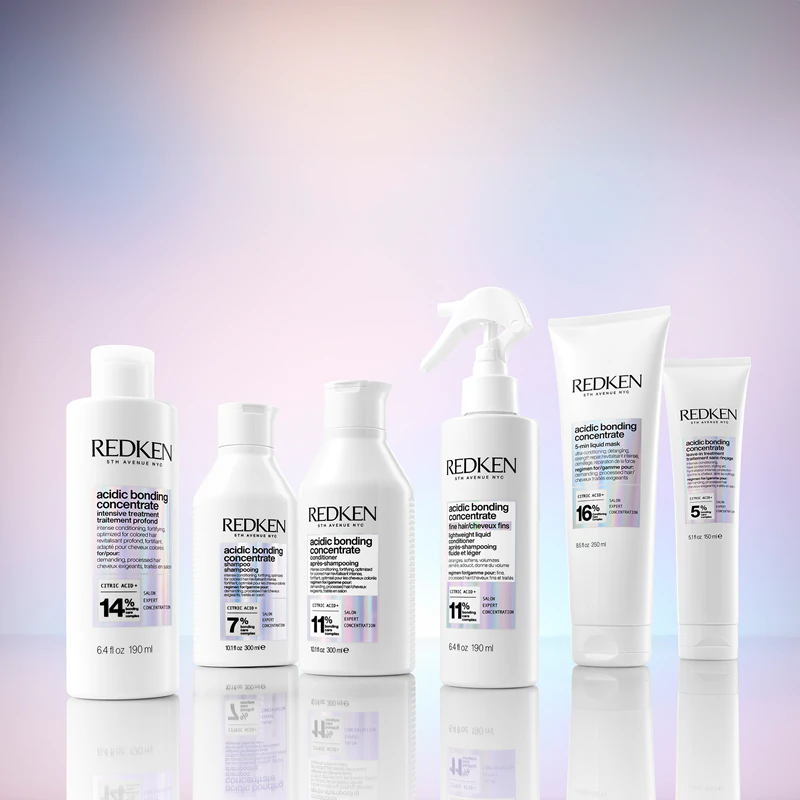 Shampoo concentrado fortalecedor Redken Acidic Bonding para cabelos fracos